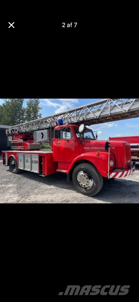 Scania 81 Platformas/izkraušana no sāniem