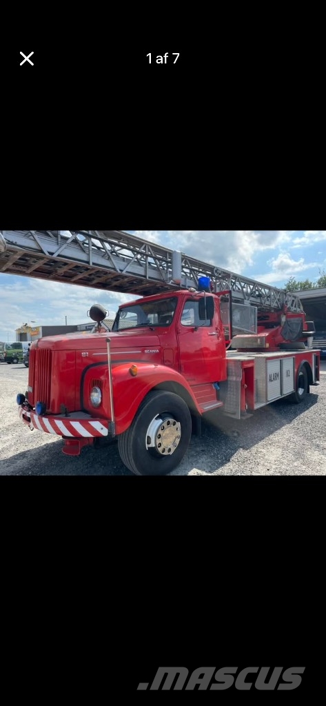 Scania 81 Platformas/izkraušana no sāniem