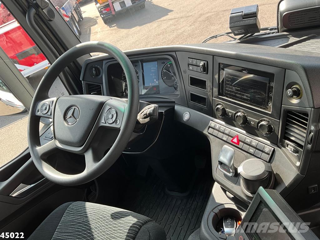 Mercedes-Benz Actros 2536 Zoeller Hiab 23 Tonmeter laadkraan Jäteautot