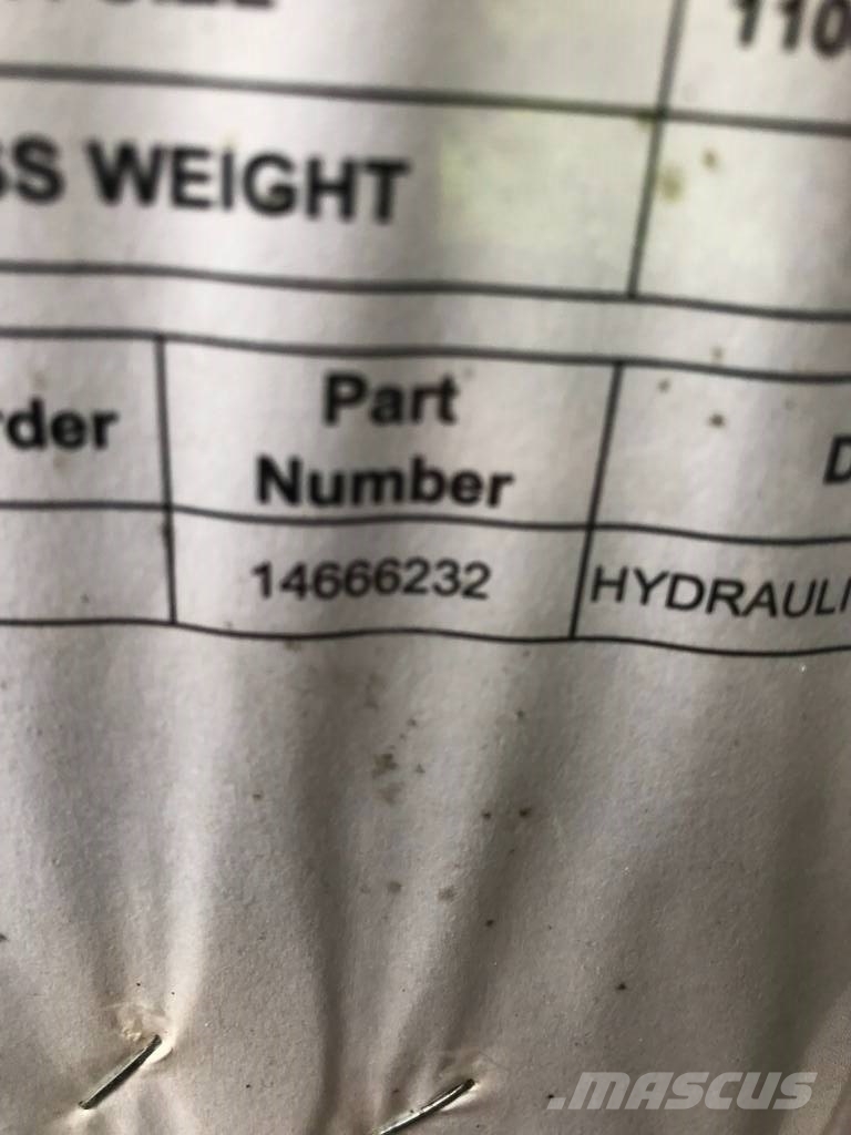 Volvo EC750E Hidráulica