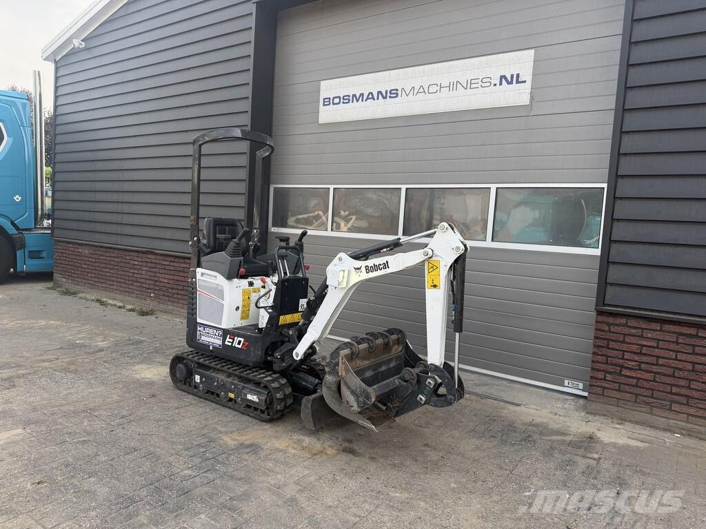 Bobcat E10 z minigraver 2026 - 120 uur €290 LEASE Mini kotrók < 7t