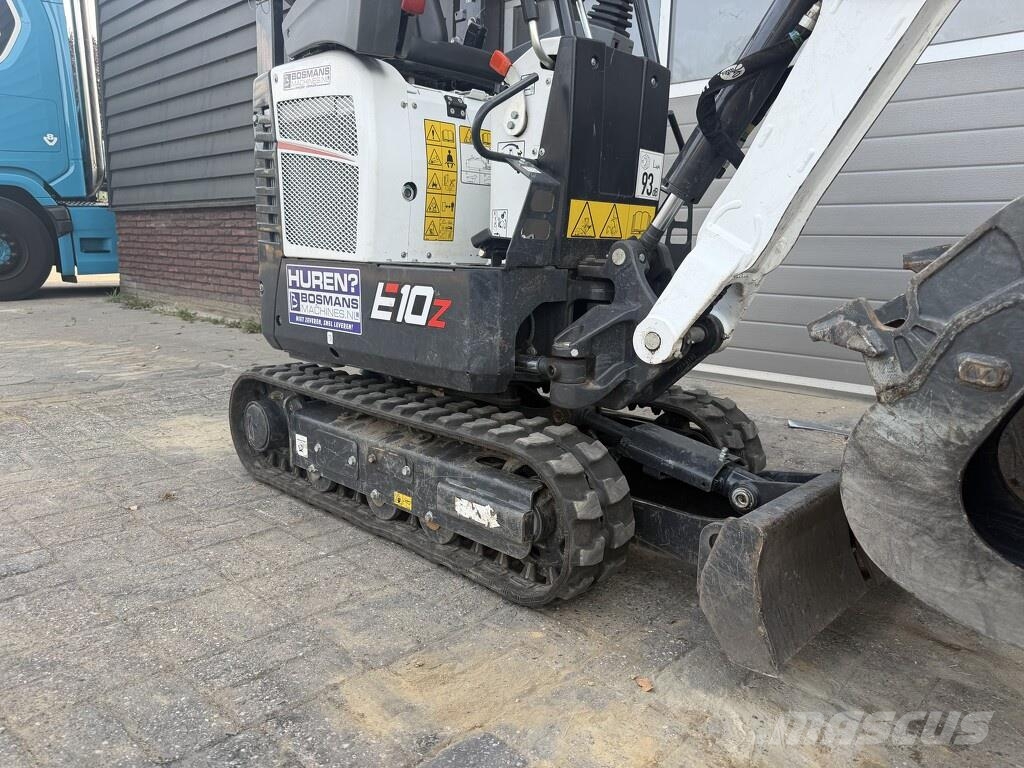 Bobcat E10 z minigraver 2026 - 120 uur €290 LEASE Mini kotrók < 7t