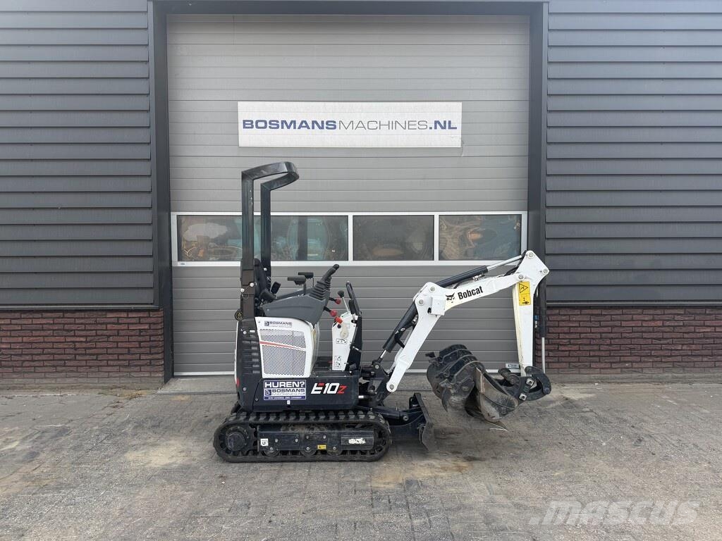Bobcat E10 z minigraver 2026 - 120 uur €290 LEASE Mini kotrók < 7t
