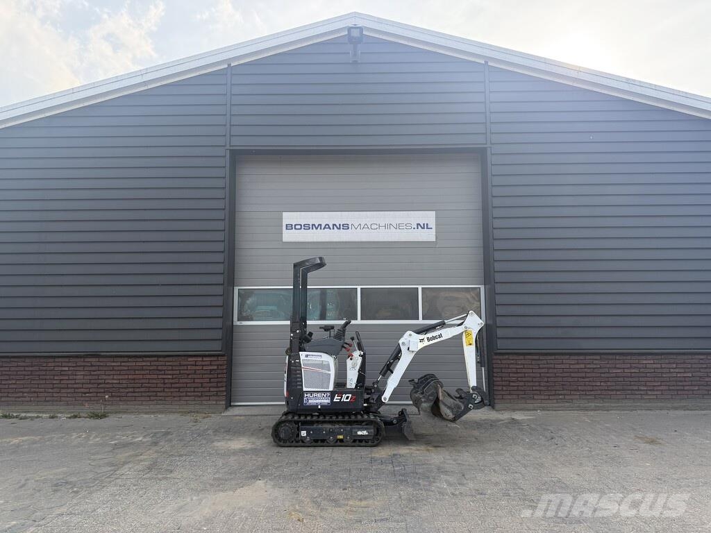 Bobcat E10 z minigraver 2026 - 120 uur €290 LEASE Mini kotrók < 7t
