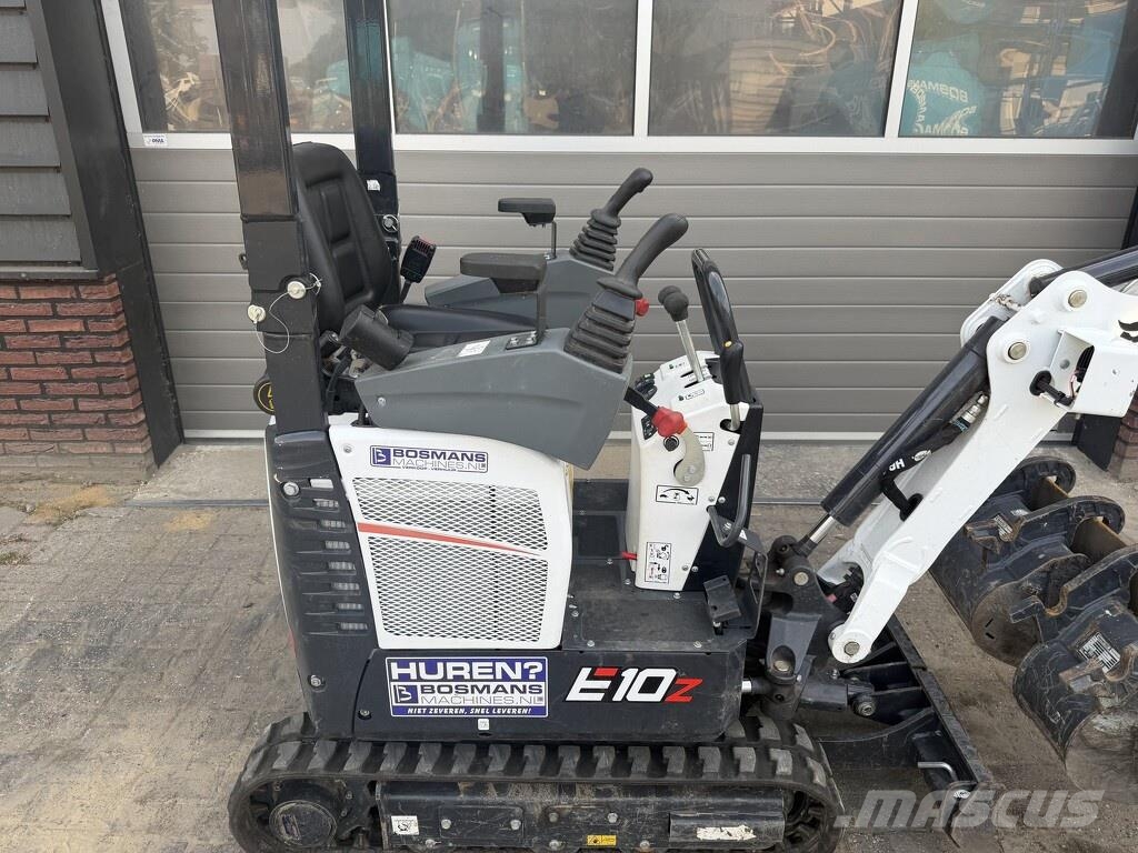 Bobcat E10 z minigraver 2026 - 120 uur €290 LEASE Mini kotrók < 7t