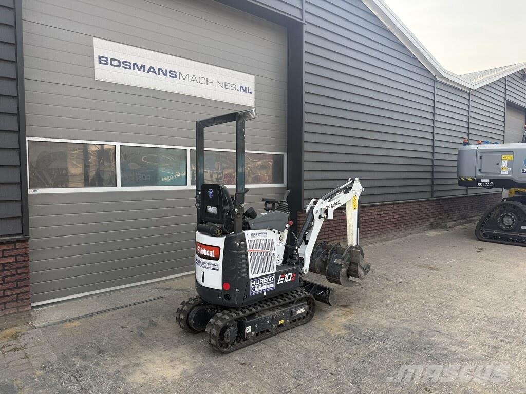 Bobcat E10 z minigraver 2026 - 120 uur €290 LEASE Mini kotrók < 7t