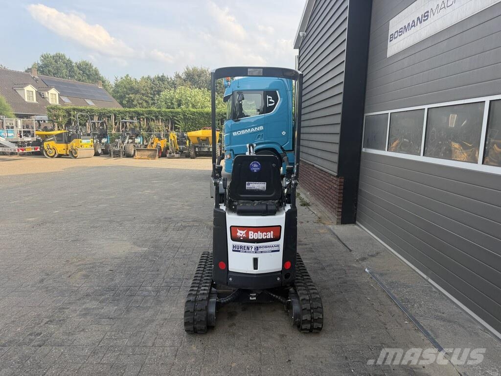 Bobcat E10 z minigraver 2026 - 120 uur €290 LEASE Mini kotrók < 7t