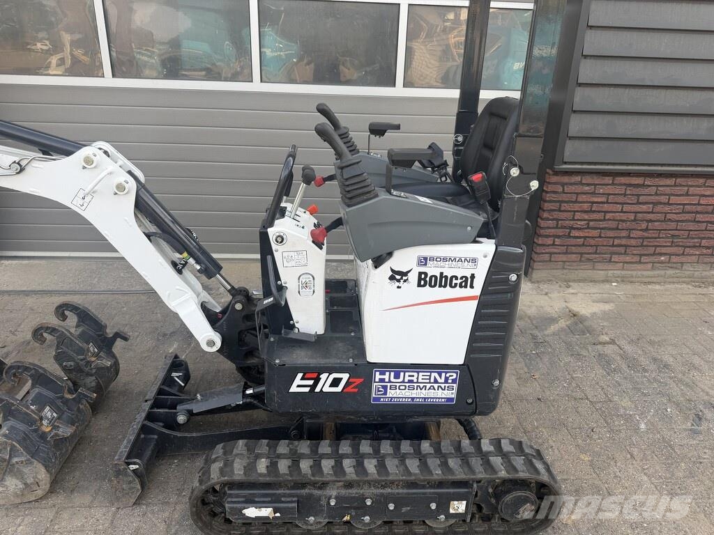 Bobcat E10 z minigraver 2026 - 120 uur €290 LEASE Mini kotrók < 7t