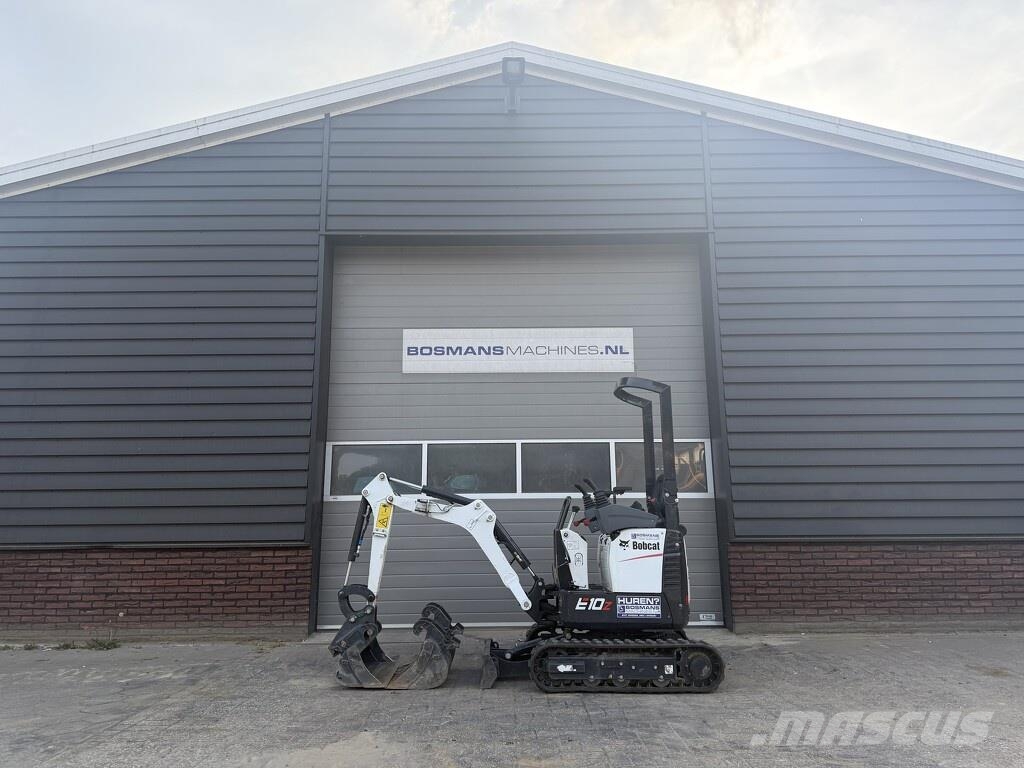 Bobcat E10 z minigraver 2026 - 120 uur €290 LEASE Mini kotrók < 7t