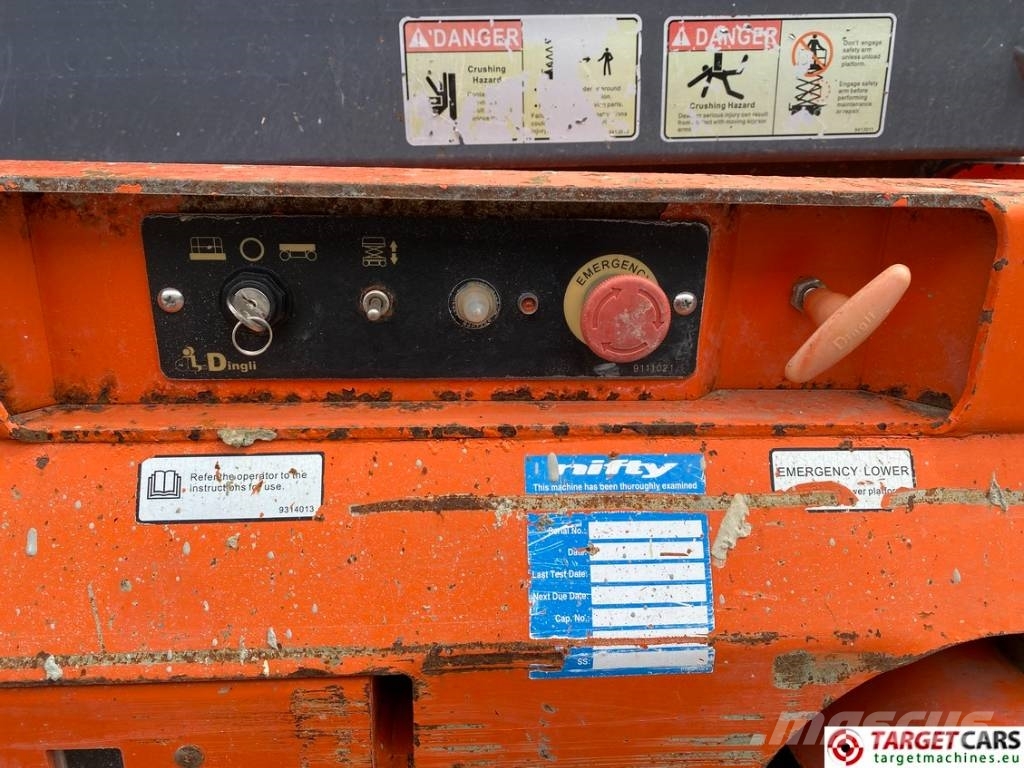 Dingli JCPT1612DC Electric Scissor Work Lift 1570cm 剪叉式升降机