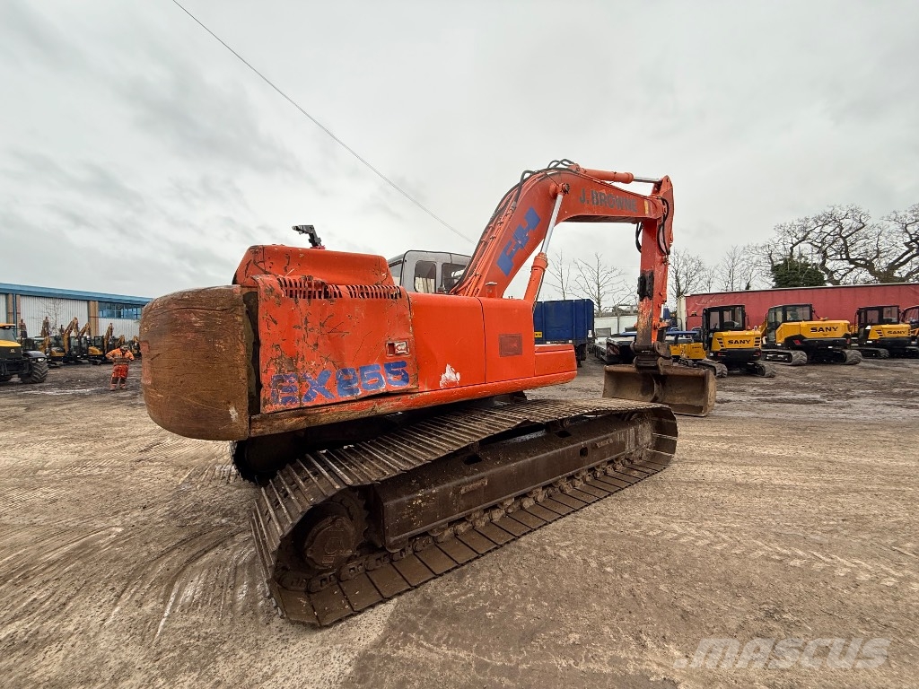Fiat-Hitachi EX 255 Excavadoras sobre orugas