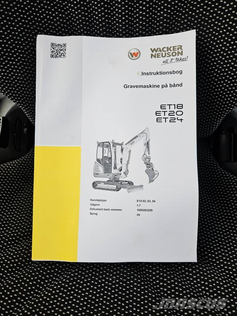 Wacker Neuson ET 18 Minikaivukoneet < 7t
