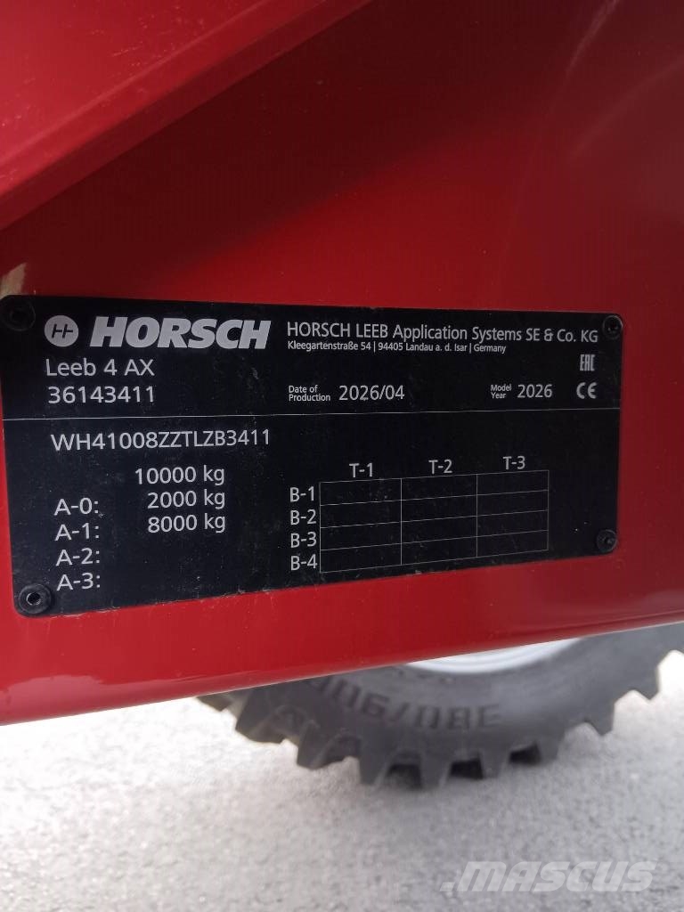 Horsch Leeb 4 AX 30 M Anhängespritzen