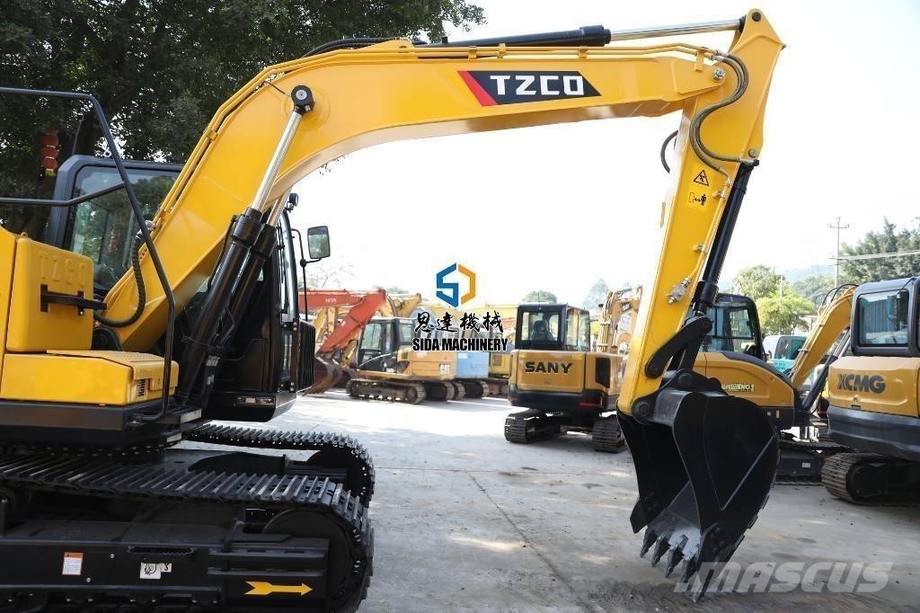 TZCO TZ130 حفارات وسط 7 طن - 12 طن