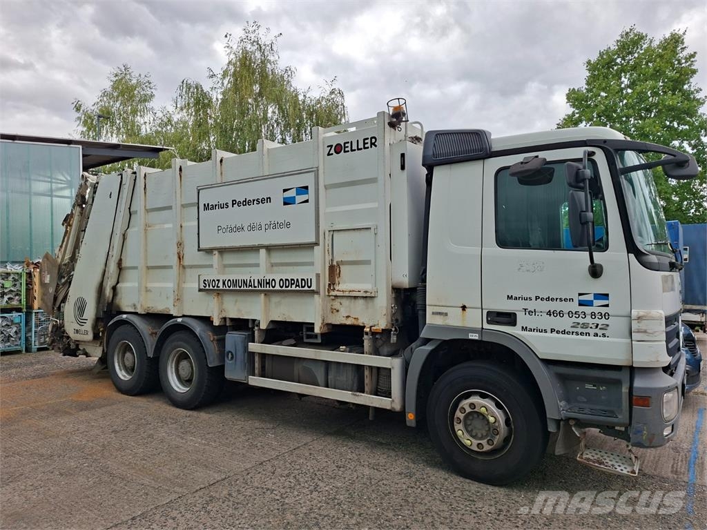 Mercedes-Benz ACTROS 2632 L 6X4 شاحنات بمقصورة وهيكل