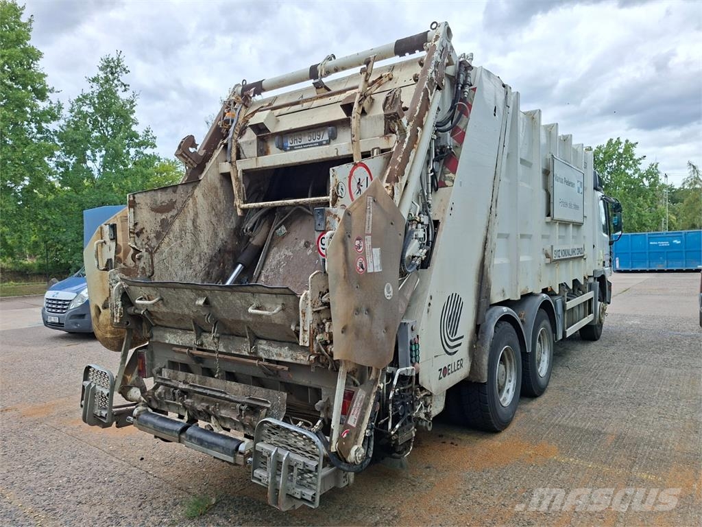 Mercedes-Benz ACTROS 2632 L 6X4 شاحنات بمقصورة وهيكل