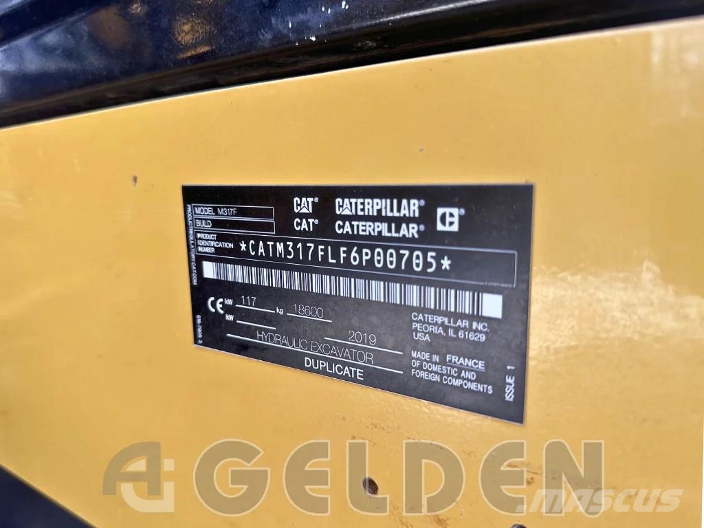 CAT M317F - TOP CONDITION Escavatori gommati