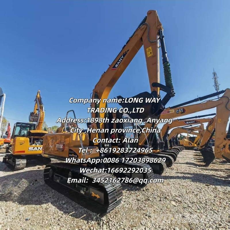 Sany SY 115 C Bagri goseničarji