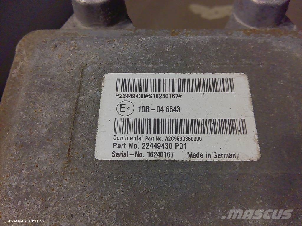 Volvo FH 540 Adblue styrenhet, 22449430 Elektronik