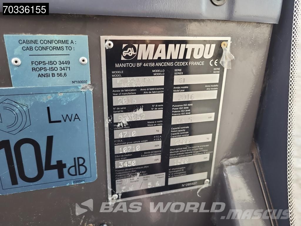 Manitou MT625 H Telescopic handlers