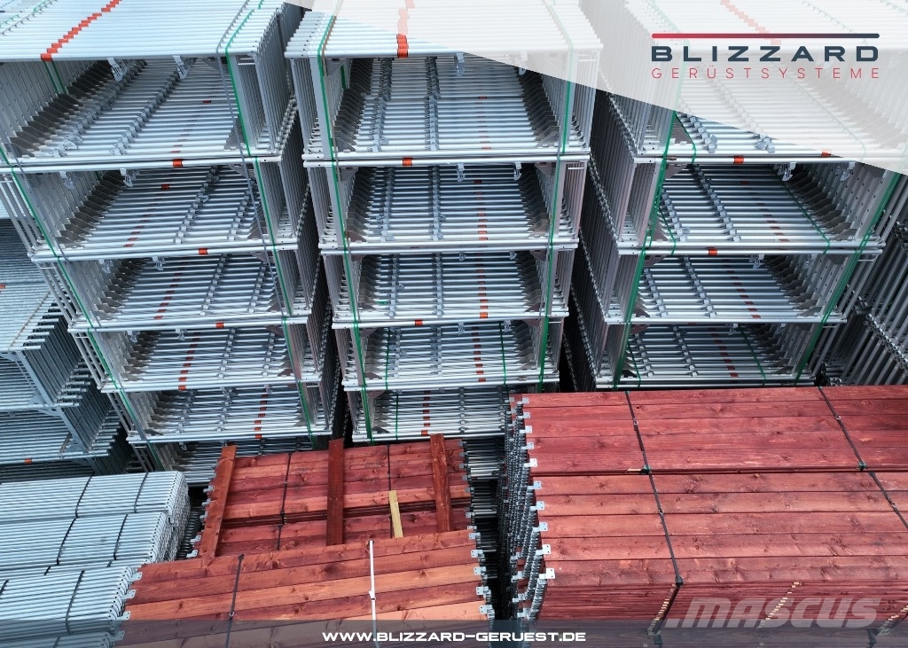 354 qm Gerüst aus Stahl kaufen *NEU* Blizzard S70 Telineet ja lisäosat
