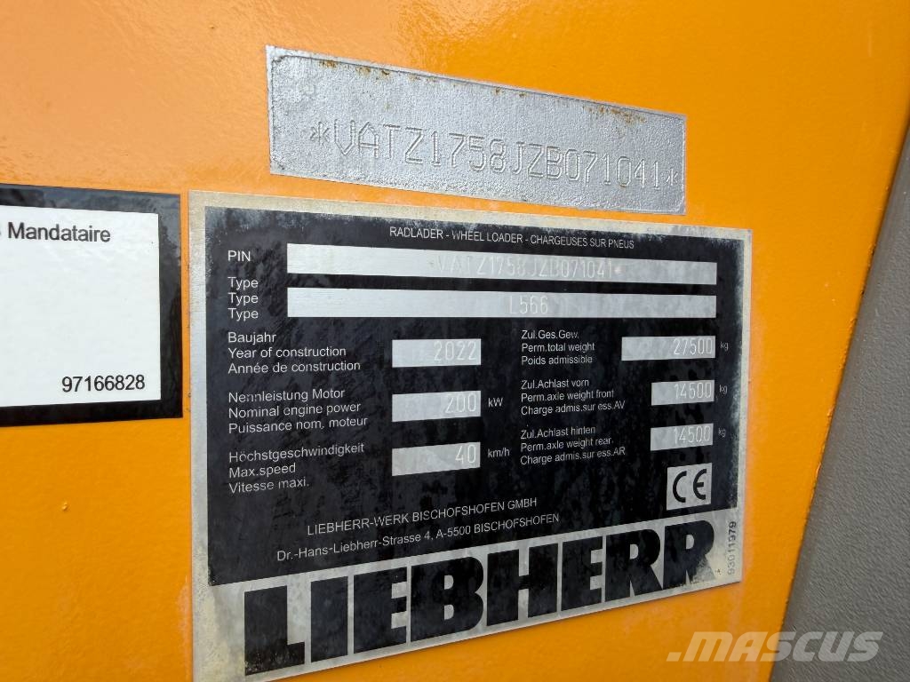 Liebherr L 566 لوادر بعجل