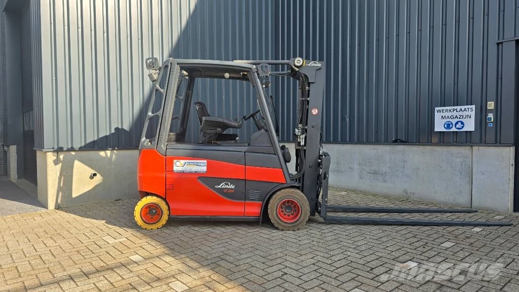 Linde E35 شاحنات ذات رافعات شوكية تعمل بالكهرباء