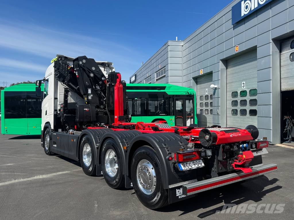 Scania S 660 8x4*4 Kranväxlare HIAB 302 Camiones grúa