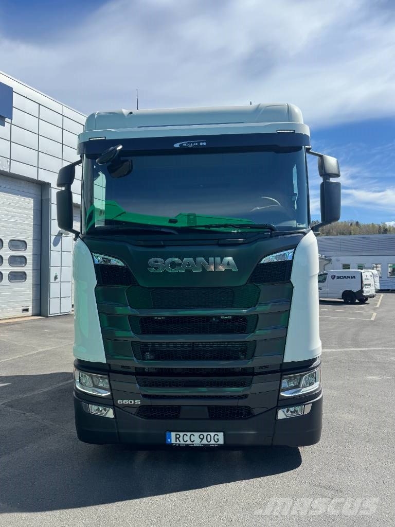 Scania S 660 8x4*4 Kranväxlare HIAB 302 Camiones grúa