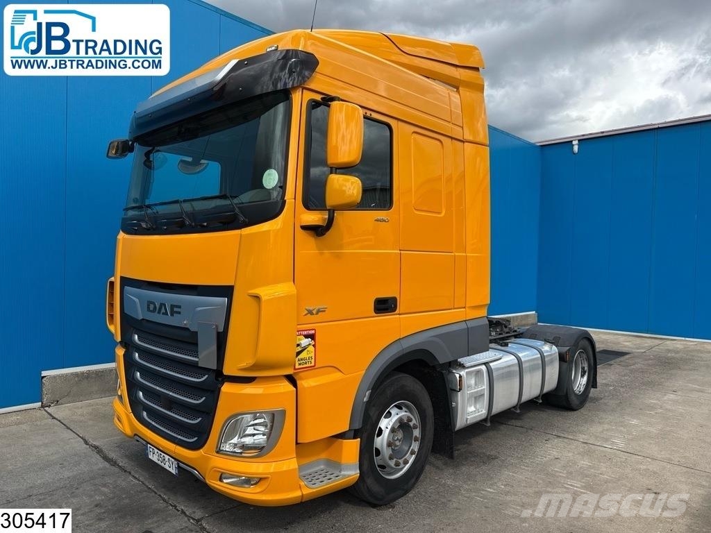 DAF XF 480 EURO 6d, Standairco, ACC 트랙터 유닛