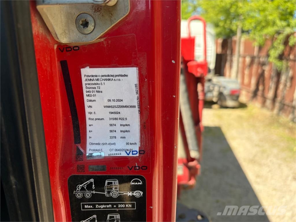 MAN TGS 18.400 4X4 Camion benne