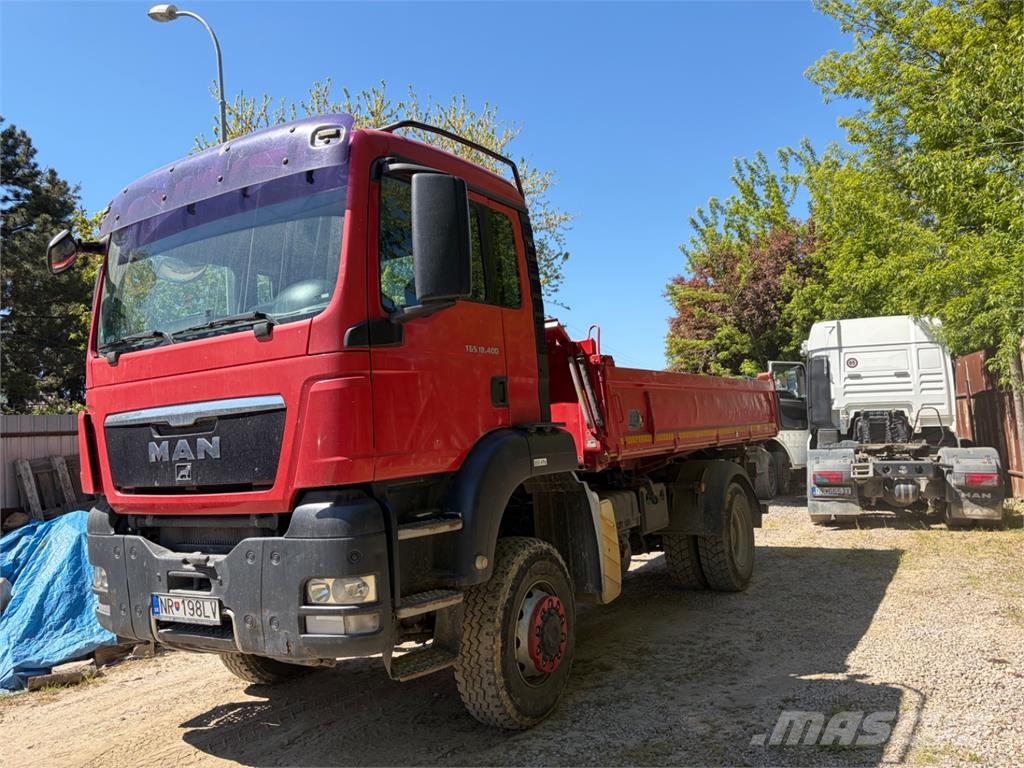 MAN TGS 18.400 4X4 Camion benne