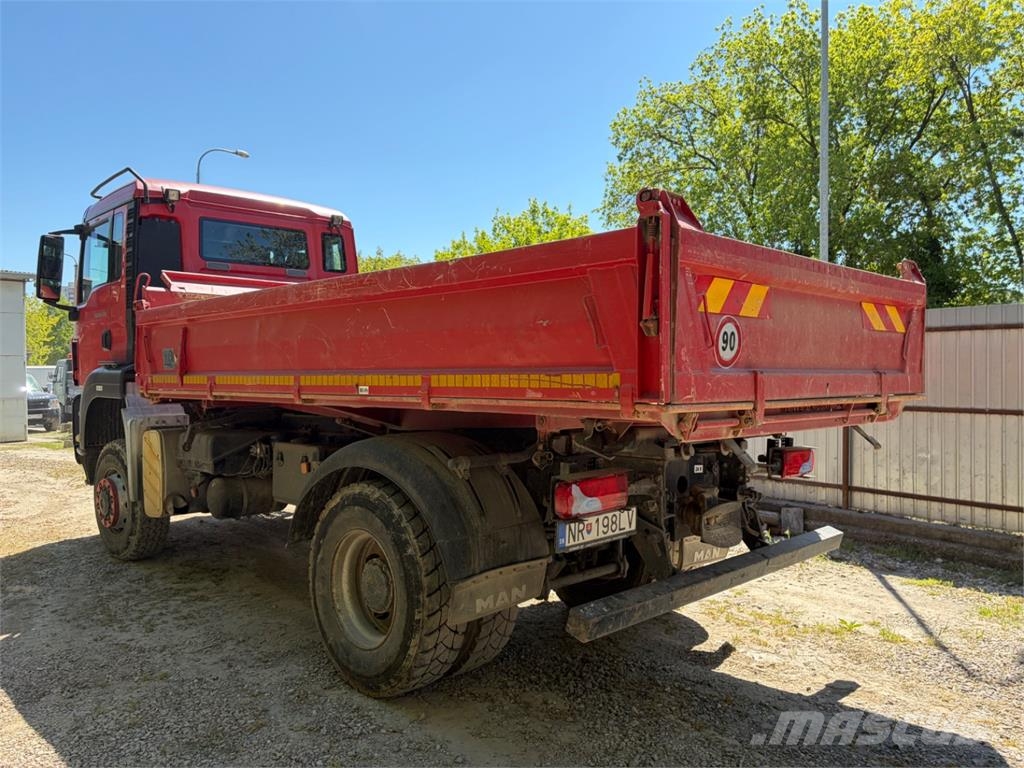 MAN TGS 18.400 4X4 Camion benne