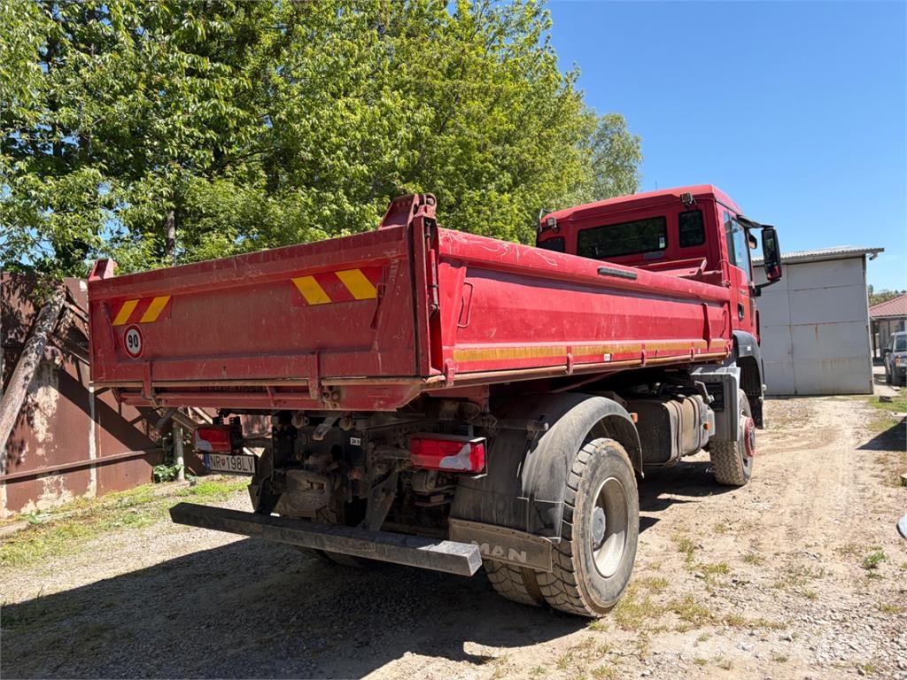 MAN TGS 18.400 4X4 Camion benne