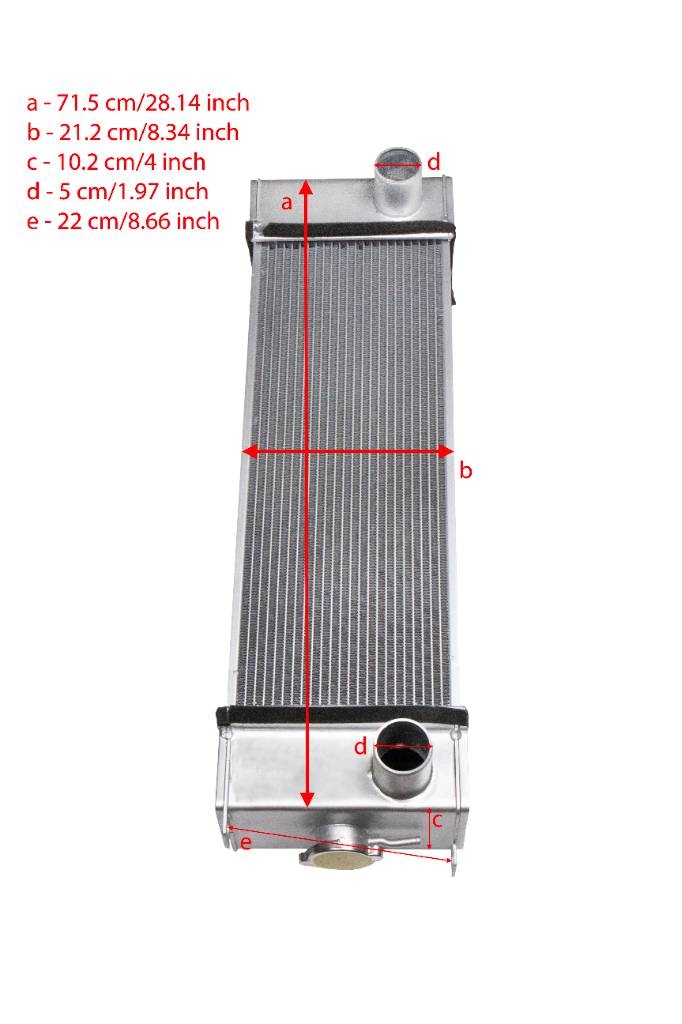 Komatsu Water Radiator 22M-03-21330 Radiatoriai