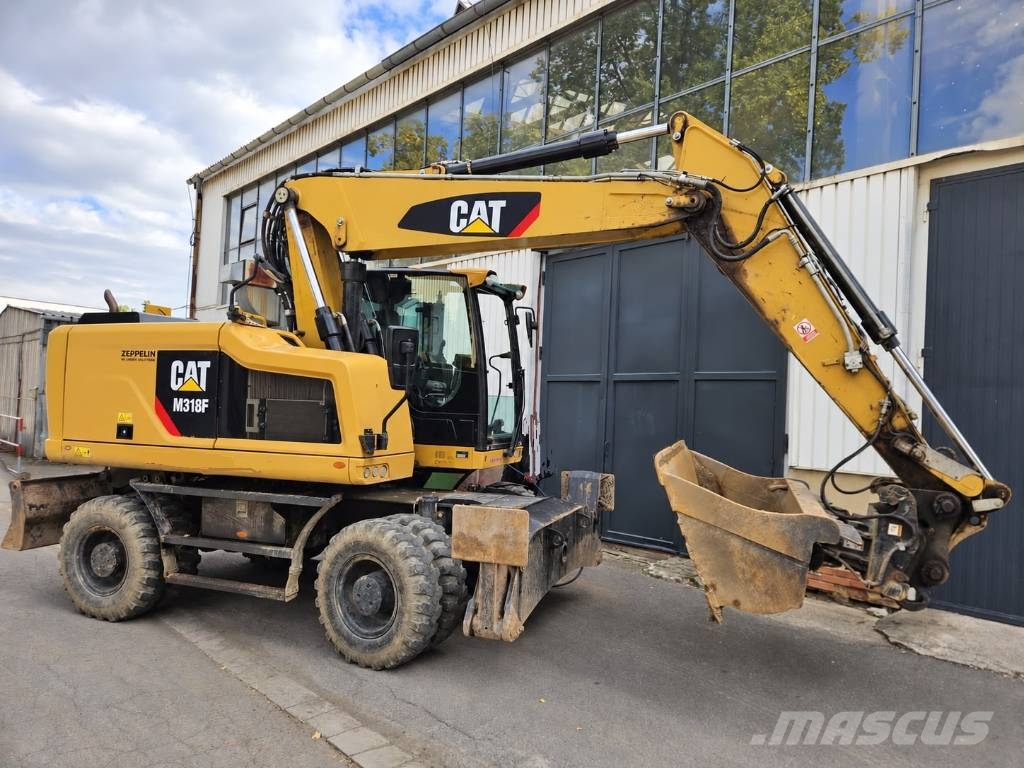 CAT 318F Wheeled excavators