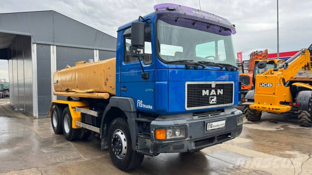 MAN 27.293 6x4 water tank - full spring - 9000L Tankbiler