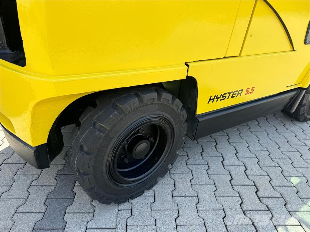 Hyster H 5.5XM Diesel / Full cabin / Only 6135 hours / Fo شاحنات الديزل