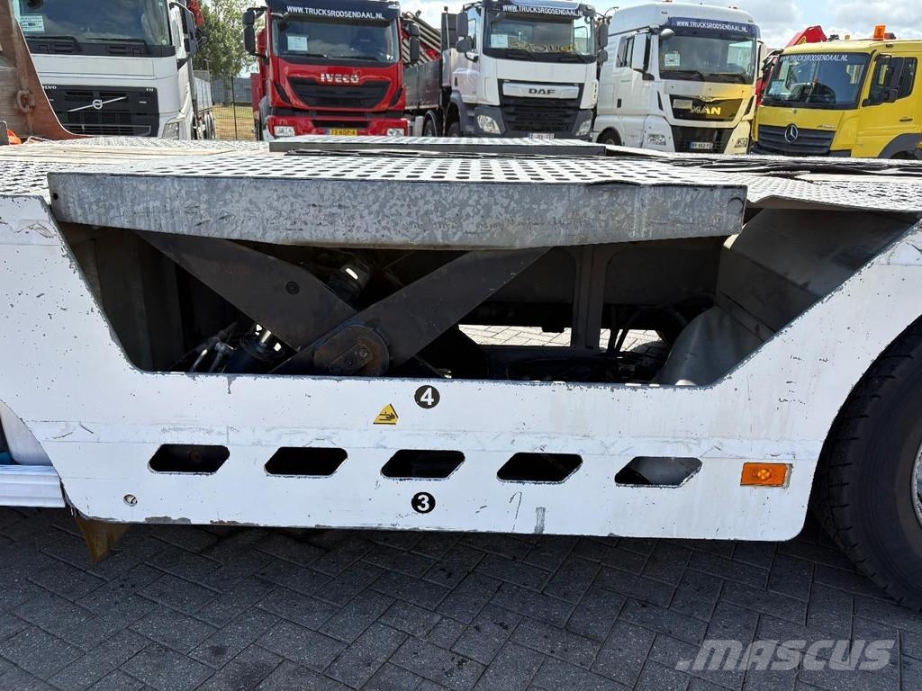 Volvo FH 500 + HYDRAULIC PLATFORMS + WINCH + REMOTE + 6X Autotransportere / Knæklad