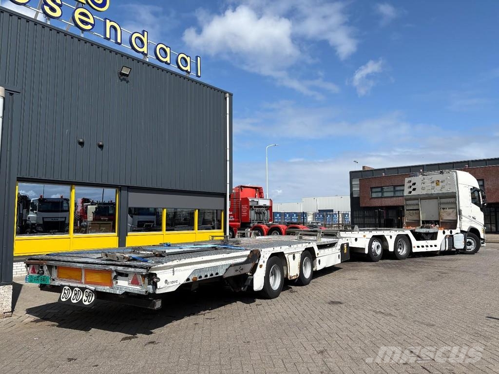 Volvo FH 500 + HYDRAULIC PLATFORMS + WINCH + REMOTE + 6X Autotransportere / Knæklad