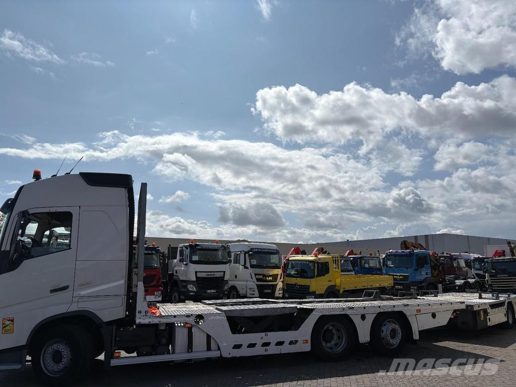 Volvo FH 500 + HYDRAULIC PLATFORMS + WINCH + REMOTE + 6X Autotransportere / Knæklad
