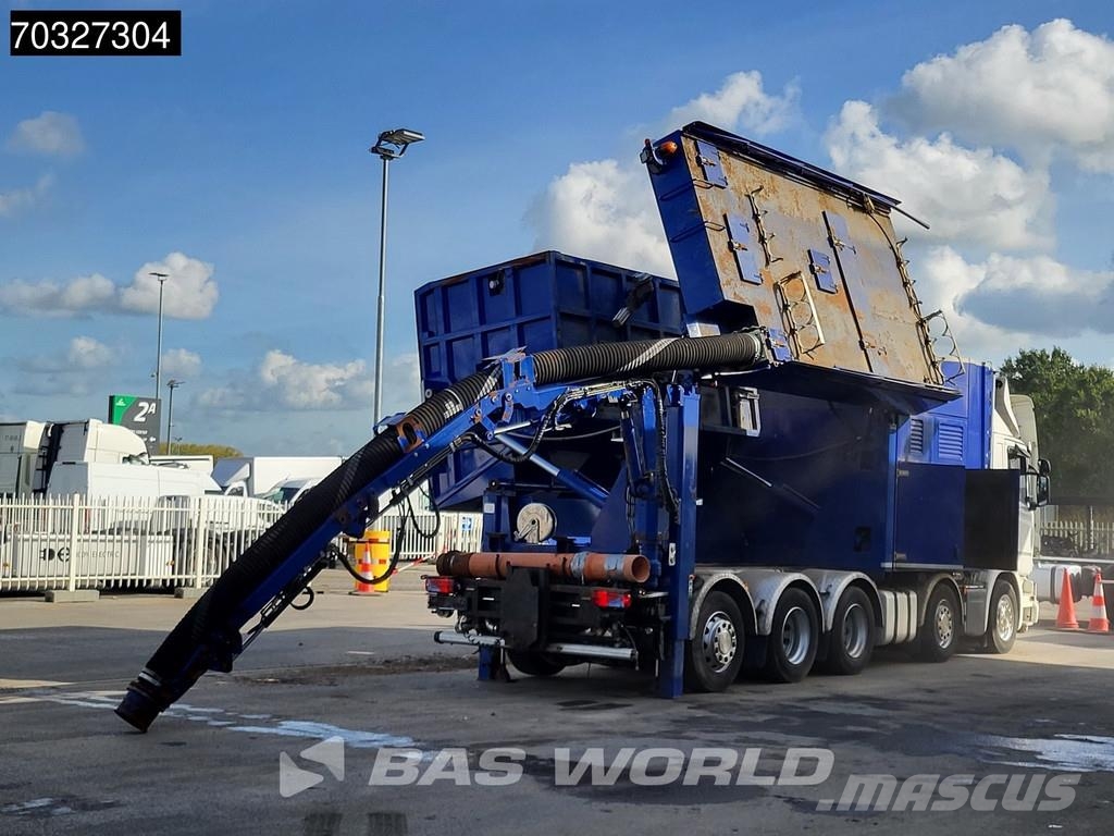 Scania G490 G 10X4 NL-truck LONGO Suction excavator Saugb Camion autospurgo