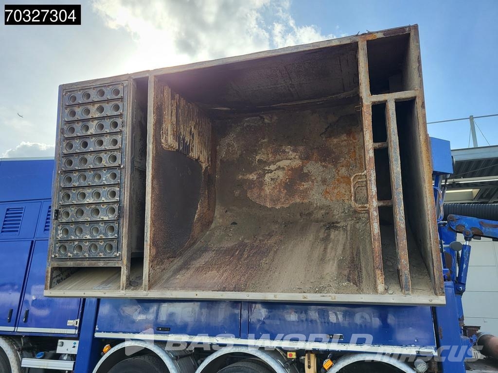 Scania G490 G 10X4 NL-truck LONGO Suction excavator Saugb Camion autospurgo