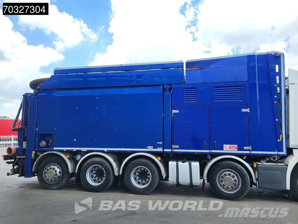Scania G490 G 10X4 NL-truck LONGO Suction excavator Saugb Camion autospurgo