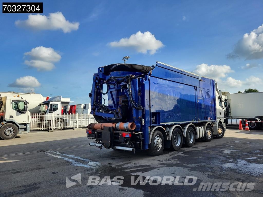 Scania G490 G 10X4 NL-truck LONGO Suction excavator Saugb Camion autospurgo