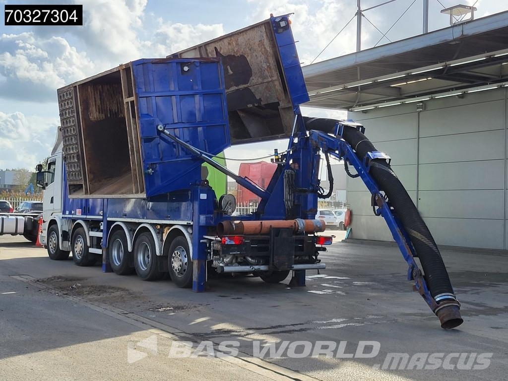 Scania G490 G 10X4 NL-truck LONGO Suction excavator Saugb Camion autospurgo