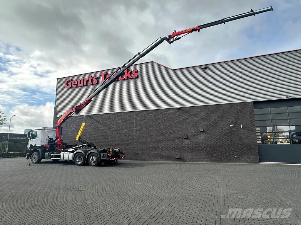 Mercedes-Benz Arocs 2643 6X2 HAAKARM+PALFINGER PK 22002 +PJ 080 Kranbil