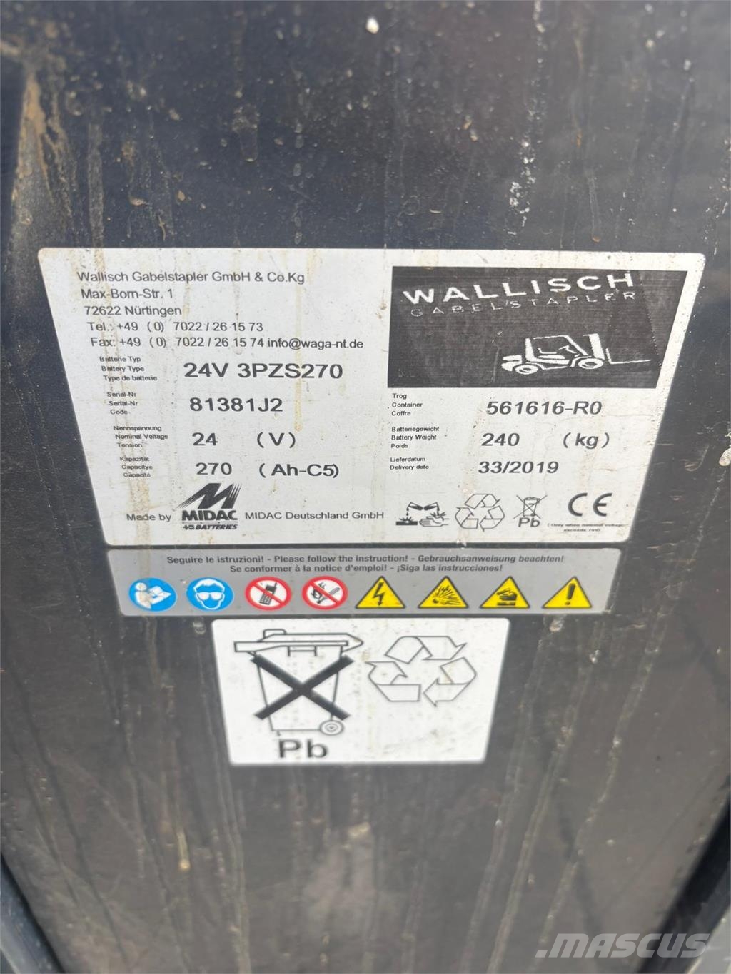 Jungheinrich ERD 220 --> Batterie aus 2019! (res. CP 17.09.26!) Ηλεκτρικά παλετοφόρα με ιστό