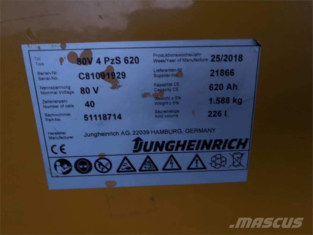 Jungheinrich EKX 514 750ZT Schmalgangstapler
