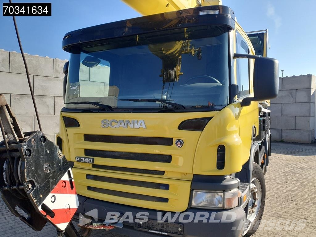 Scania P340 6X4 Liebherr LTF 1035-3.1 Telescopic crane Ma Kamioni sa otvorenim sandukom
